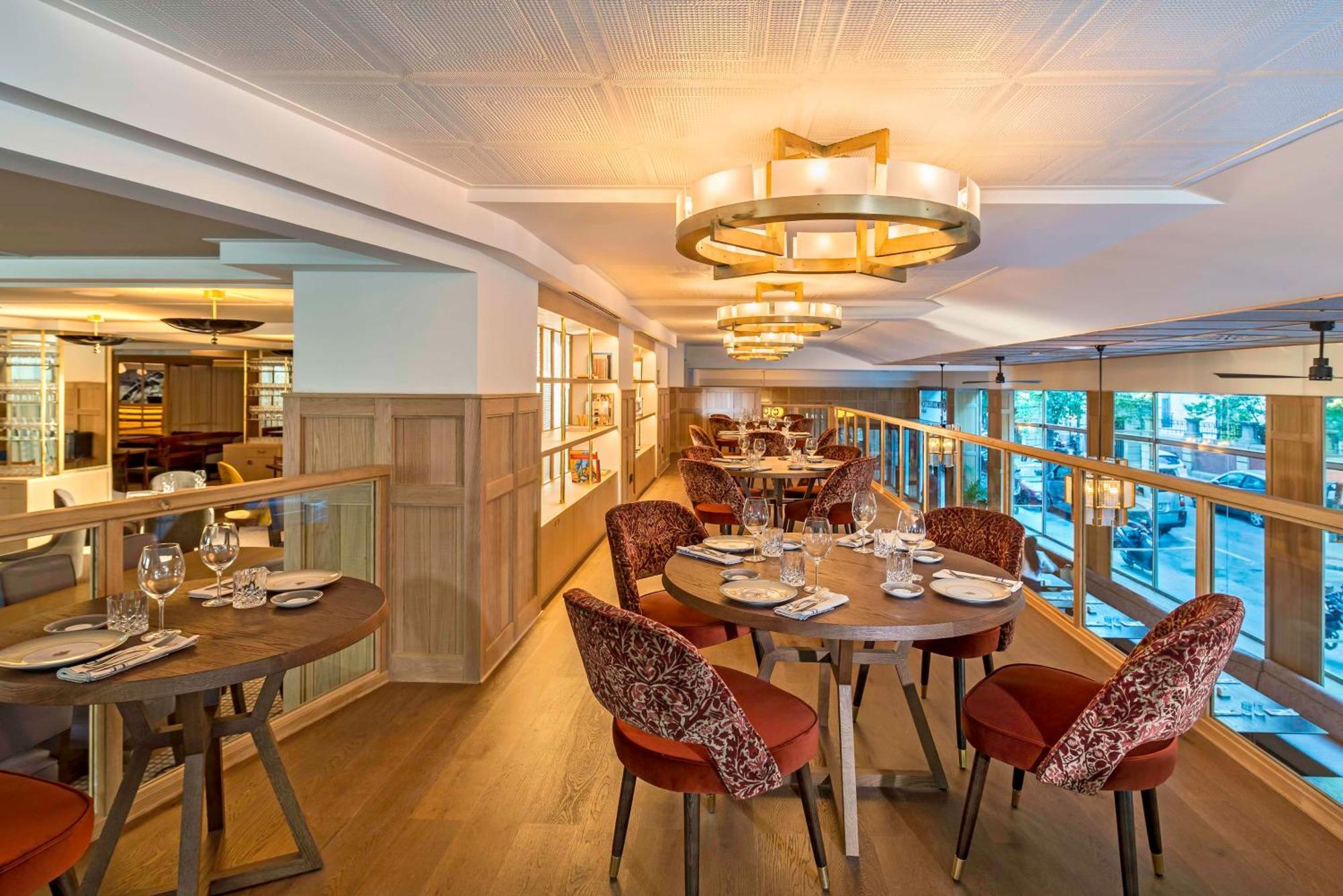 فندق إن إتش كوليكشن مدريد سيوسيا المظهر الخارجي الصورة The restaurant